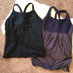 2 Pack ✨ lululemon built in bra tanks